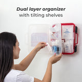 Professional 350 Piece Emergency First Aid Kit | Business & Home Medical Supplies