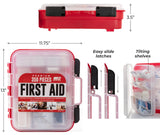 Professional 350 Piece Emergency First Aid Kit | Business & Home Medical Supplies