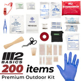 Outdoor First Aid Kit for Home, Outdoors, Travel, Car
