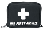 150 Piece First Aid Kit w/Compact Bag, Carabiner, Emergency Blanket